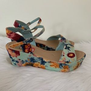 Floral Fergalicious Wedges